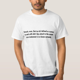 T-shirt Bernache, nom, (barre·Na·cle) défini en tant qu