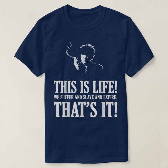 T-shirt Bernard Black Livres noirs (Design devant)