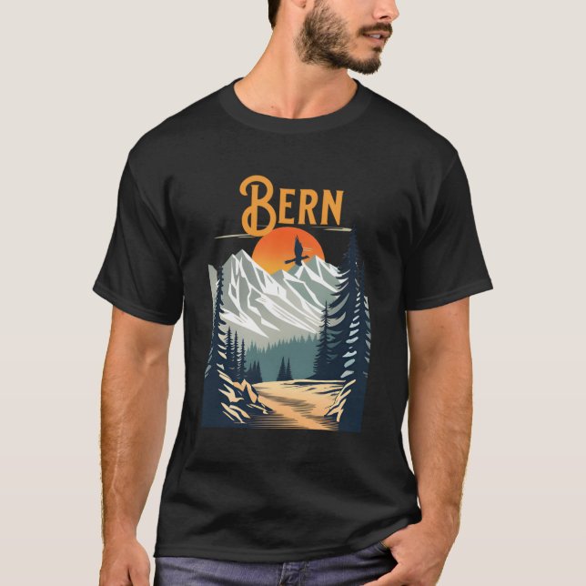 T-shirt Berne Randonnée n (Devant)