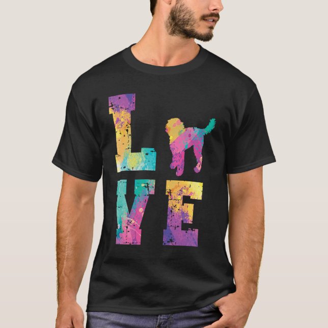 T-shirt Bernedoodle Love (Devant)