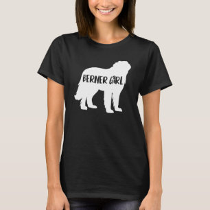 T-shirt Berner Girl Funny Bernese Mountain Propriétaire Am