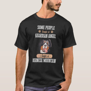 T-shirt Bernese Mountain Chien élevant Chien Guardian Ange