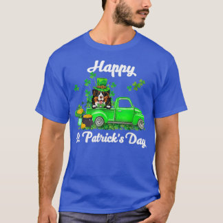 T-shirt Bernese Mountain Dog Lucky Charm St Patrick's Day