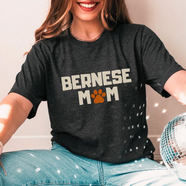 T-shirt Bernese Mountain Dog mignon cadeau moderne maman b (Créateur téléchargé)