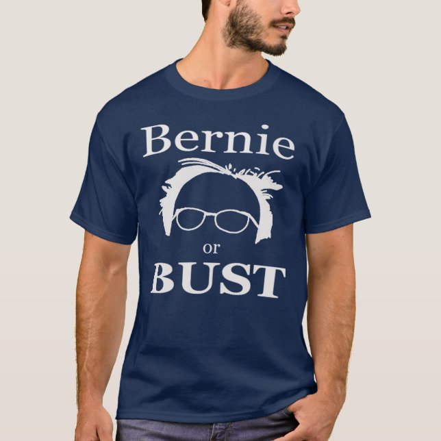 T-SHIRT BERNIE OU BUSTE ! PONCEUSES DE BERNIE - PRÉSIDENT (Devant)