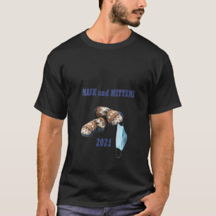 T-shirt Bernie Sanders Mittens, fille de l'armée
