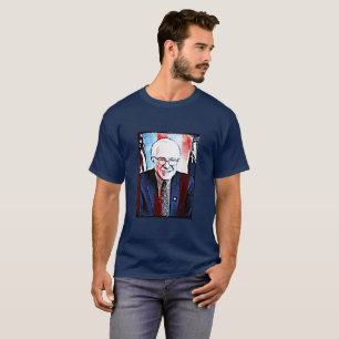 T-shirt Bernie Sanders soutient la chemise Art numérique