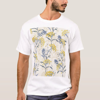 T-shirt Berries jaunes d'automne feuilles, coloré sans sou