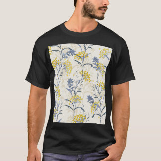 T-shirt Berries jaunes d'automne feuilles, coloré sans sou