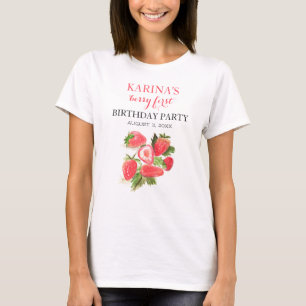 T-shirt Berry 1er Anniversaire Fraise fraise été