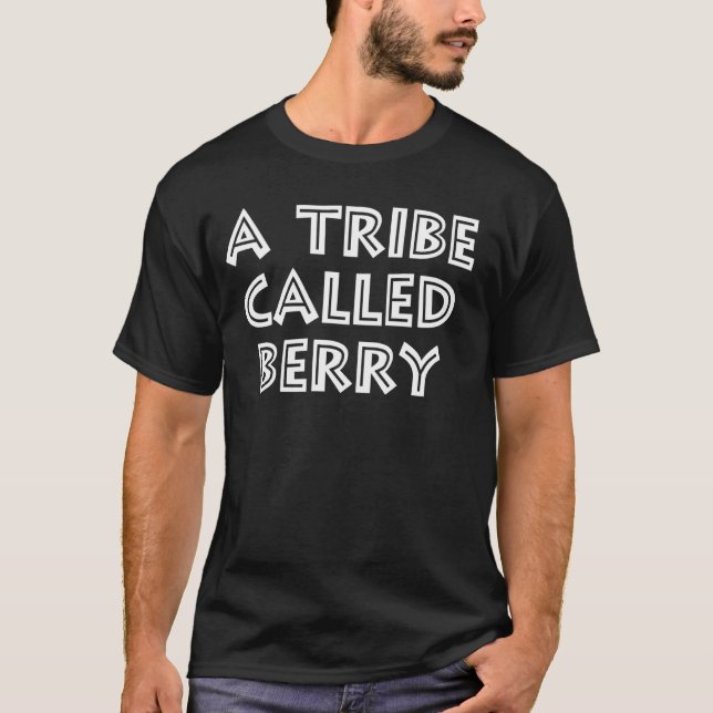 T-shirt Berry Nom Famille Réunion Vacances (Devant)