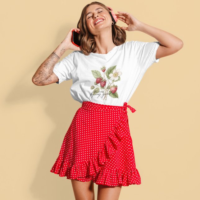 T-shirt Berry Retro Fee fraise Bon (Créateur téléchargé)
