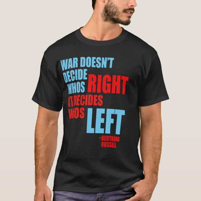 T-shirt Bertrand Russell (Devant)