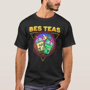 T-shirt Bes Teas Besties Buble Tea Kawaii Anime Boba Best
