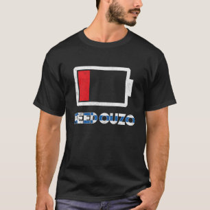 T-shirt Besoin d'alcool grec ouzo