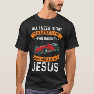 T-shirt Besoin de course et de Jésus Dieu chrétien Amour V