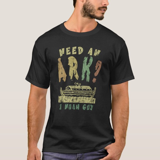 T-shirt Besoin D'Un Arche I Noah Guy Retro (Devant)