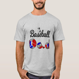 T-shirt Best Baseball Papa