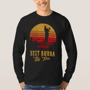 T-shirt Best Bubba By Par Par Fête des pères Golf De Golf