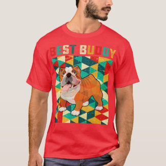 T-shirt Best Buddy Bulldog