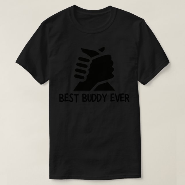 T-shirt Best Buddy Ever 8 (Design devant)
