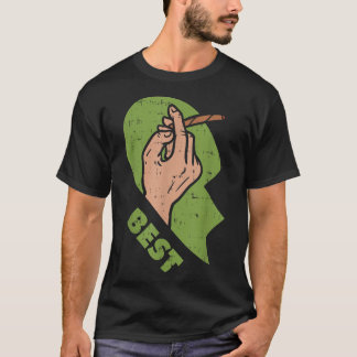 T-shirt Best Bued Weed Matching Couple Joint Stoner Frien
