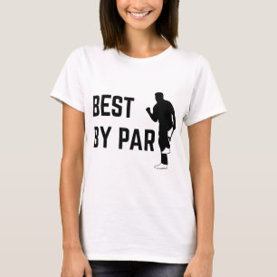 T-shirt Best By Par Fête des pères Golf