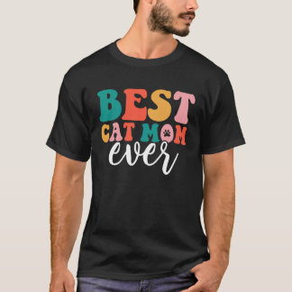 T-shirt Best Cat Mom Ever