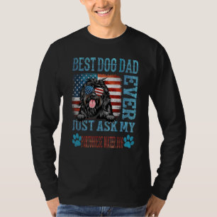 T-shirt Best Chien Papa Ne Demandez Jamais À Mon Chien D'E