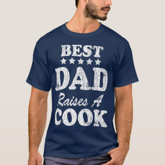 T-shirt Best Dad Soulève Un Cuisinier Drôle Chef Cuisine G