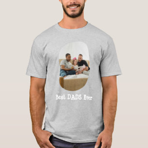 T-shirt Best DADS Ever LGBTQ téléchargez votre photo de fa