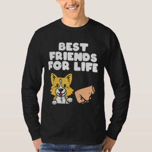 T-shirt Best Friends For Life Welsh Corgi Dog Owner