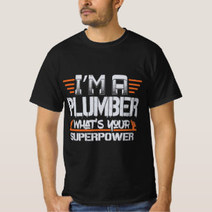 T-shirt Best Funny Plumber Le poison de Saying