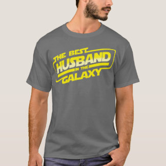 T-shirt Best Hus in the Galaxy Fête des pères Best Hubby