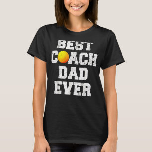 T-shirt Best Lacrosse Coach Papa Jamais Lacrosse Da du pèr