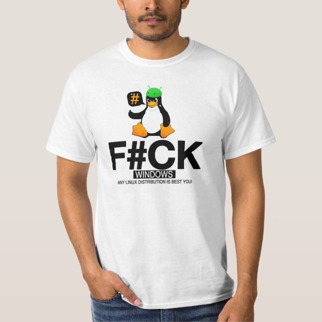 T-shirt Best Linux (Devant)