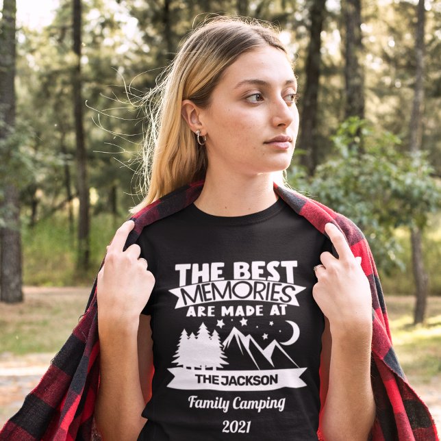T-shirt Best made at family camping custom (Créateur téléchargé)