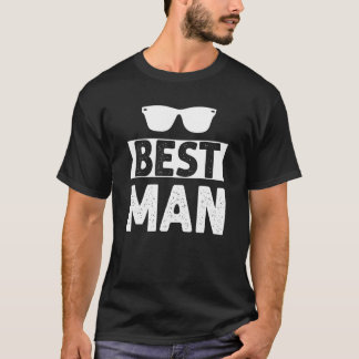 T-shirt Best Man Wedding Groomsmen  Bridal Bachelor Party 