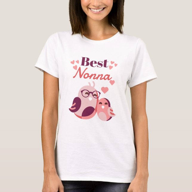 T-shirt Best Nonna (Devant)