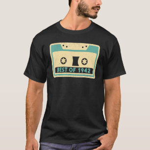 T-shirt Best Of 1942 Chemises Cassette Lecteur De Bande Vi