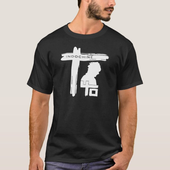 T-shirt Best of Indochine Band Logos2384png2384.p (Devant)