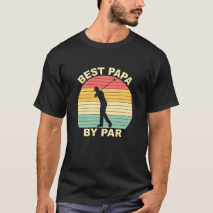 T-shirt Best Papa By Par - Golf