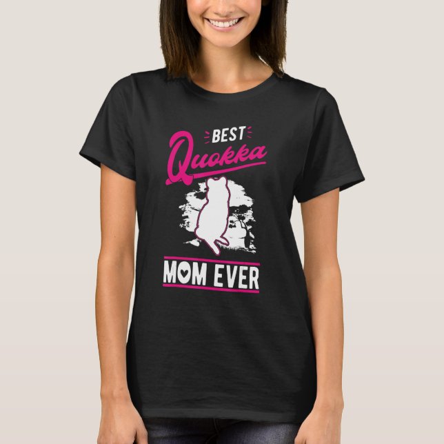 T-shirt Best Quokka Mom Ever (Devant)