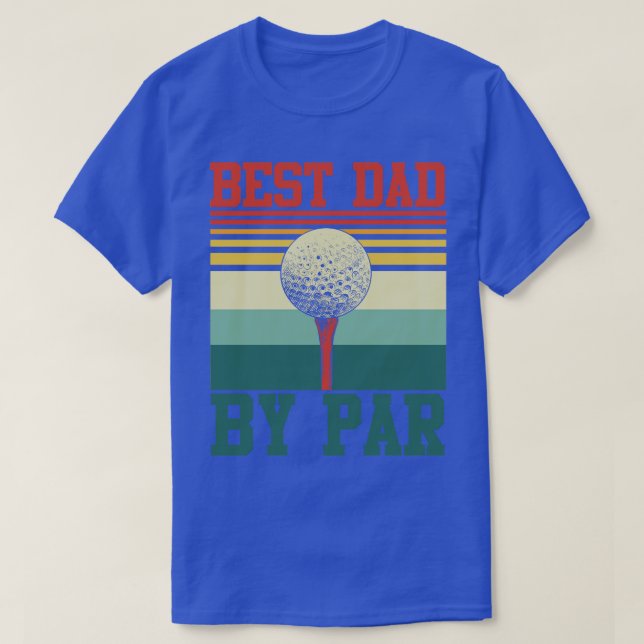 T-shirt Best Retro Papa (Design devant)