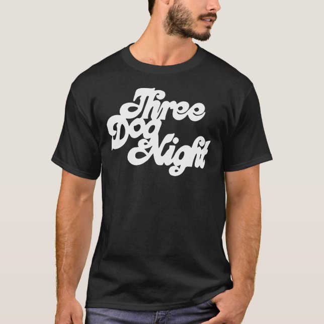 T-shirt BEST SELLER - Logo de nuit à trois chiens essentie (Devant)