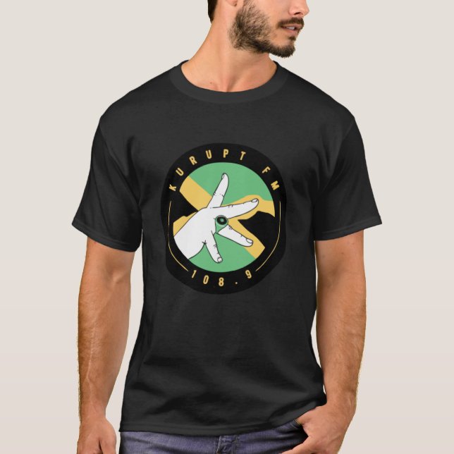 T-shirt BEST SELLER - Logo FM Kurupt   (Devant)