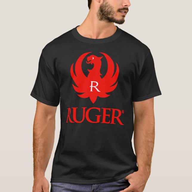 T-shirt BEST SELLER - Ruger Logo Merchandises Essential Es (Devant)