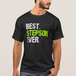 T-shirt Best Step Son Ever Cool  StepSon