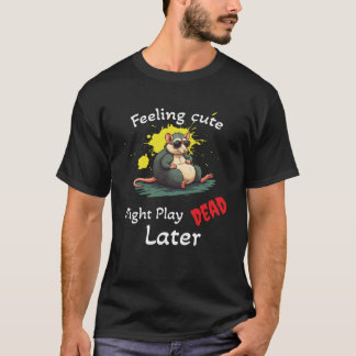 T-shirt Best trendy possum lover shirt design