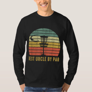 T-shirt Best Uncle By Par Par Funny Disque Golf Cadeau Pou